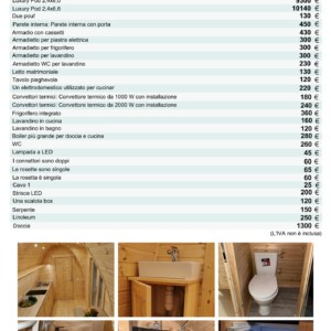 Luxury Pod 2,4 × 4,8 m – Casetta da Glamping in Legno con Ingresso Centrale - immagine 6
