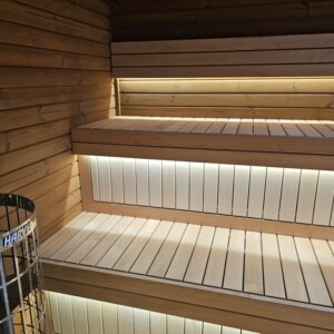 Sauna da Esterno LUX CUBE in Abete o Thermowood Massello. Disponibile in Diverse Misure per Ogni Esigenza - immagine 32