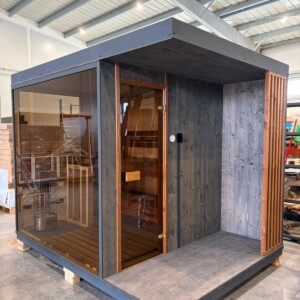 Sauna da Esterno con Ingresso Riparato