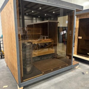 Sauna Modulare da Esterno – Modulo A 250 × 210 cm | Novatop SWT - immagine 5