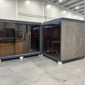 Sauna Modulare da Esterno con Spogliatoio – Moduli A + B - immagine 11