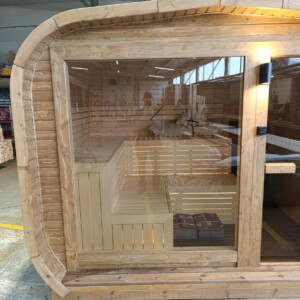 Sauna da Esterno LUX CUBE in Abete o Thermowood Massello. Disponibile in Diverse Misure per Ogni Esigenza - immagine 44
