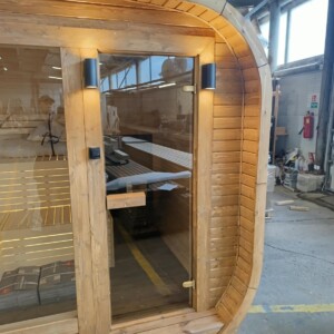Sauna da Esterno LUX CUBE in Abete o Thermowood Massello. Disponibile in Diverse Misure per Ogni Esigenza - immagine 43