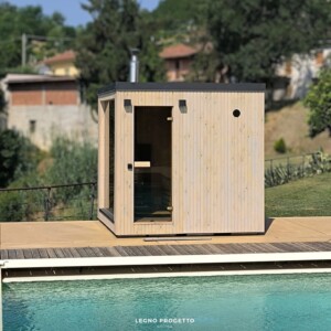 FRAME Standard | Sauna Finlandese da Esterno Isolata e Personalizzabile - immagine 19
