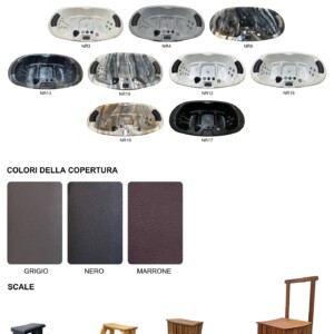 Vasca Ofuro ovale ONYX per 2 persone da esterno