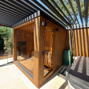 FRAME Standard | Sauna Finlandese da Esterno Isolata e Personalizzabile - immagine 3