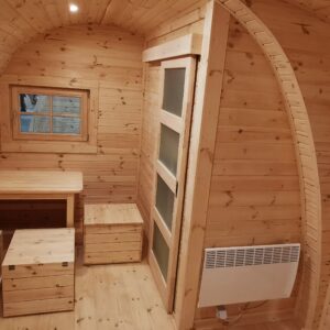 LUX MEGA POD isolato 3x4,80 m con ingresso centrale – fotografia 4