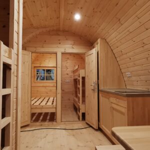 LUX MEGA POD isolato 3x4,80 m con ingresso centrale – fotografia 5