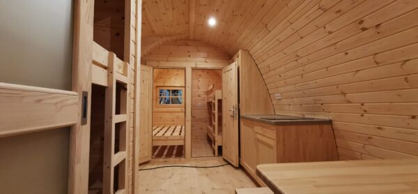 LUX MEGA POD isolato 3x4,80 m con ingresso centrale – fotografia 5