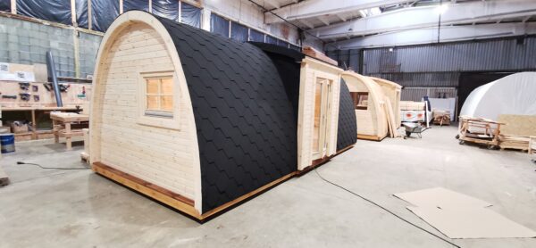 LUX MEGA POD coibentato con ingresso centrale, dettaglio 9
